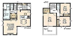 瑞穂町むさしの第2　新築分譲住宅　全3棟　1号棟
