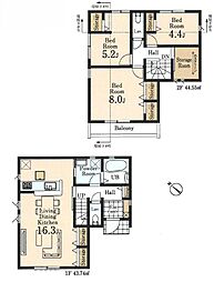 瑞穂町むさしの第2　新築分譲住宅　全3棟　2号棟