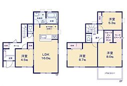 青梅市柚木町第11　新築分譲住宅　全7棟　1号棟