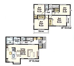 あきる野伊奈1253番　新築戸建　全15棟　1号棟