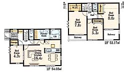 あきる野伊奈1253番　新築戸建　全15棟　14号棟