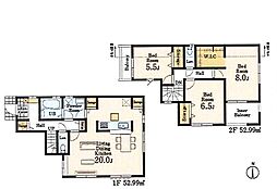 あきる野伊奈1253番　新築戸建　全15棟　11号棟