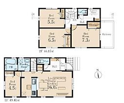 あきる野上代継　新築戸建　全6棟　4号棟