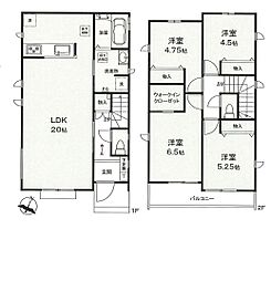 瑞穂町南平　新築戸建　全6棟　E 号棟