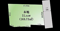 羽村市玉川2丁目　条件無し売地（古家付売地）
