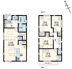 昭島市昭和町第5　新築分譲住宅　全6棟　5号棟