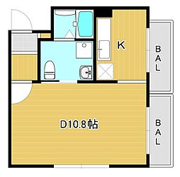 GANET　RESIDENCE　北野白梅一番 4A