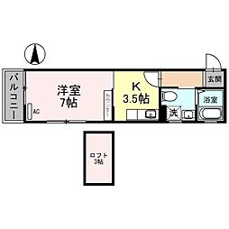 ドーリアNIJO駅東 3-C