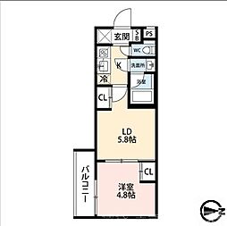 エストゥルース京都II 104