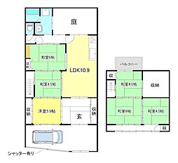 紫野上築山町貸家 1