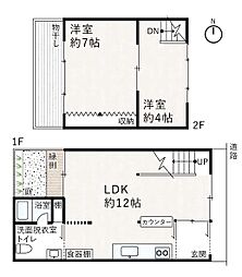 阪急「大宮駅」徒歩約5分の貸京町家 1