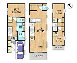 横浜市港北区綱島西5丁目　中古戸建