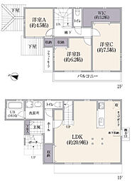 相模原市南区文京1丁目　中古戸建