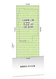 売地　東大和市仲原1丁目