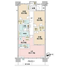 パークシティ武蔵野桜堤フォレストハウスE 70　号室