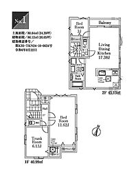 葛飾区鎌倉1丁目　新築戸建