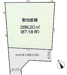 横浜市保土ケ谷区釜台町　売地