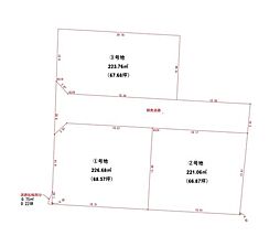 売土地 上中町南島（3区画）