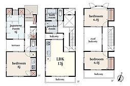 お預かり物件川越市大袋新田　中古一戸建て