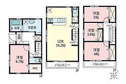 川越市広栄町　新築一戸建て