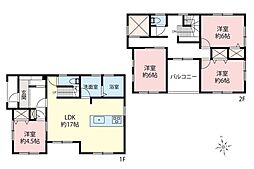 川越市的場2丁目　中古一戸建て