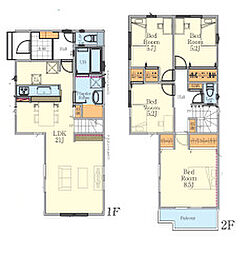 長沢1期　新築戸建 2号棟