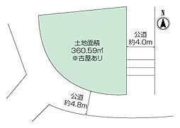 池上4丁目土地　更地