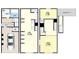 大阪市淀川区東三国4丁目の一戸建て