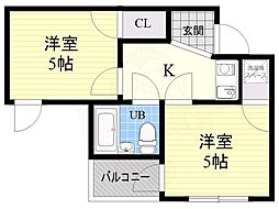 アメニティー新大阪4番館 2A