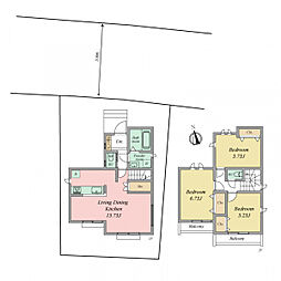 稲城市矢野口の一戸建て