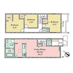 府中市四谷一丁目　2号棟