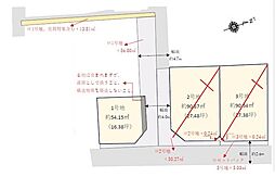 東淀川区柴島2丁目　建築条件なし売り土地　約54.1