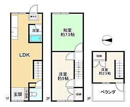 淀川区東三国2丁目 中古テラスハウス
