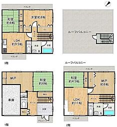大阪市東淀川区豊里6丁目　中古戸建　4ＳＳＬＤＫＬ