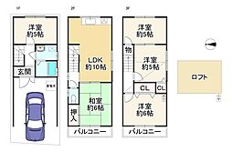 大阪市淀川区十三東4丁目　中古戸建　5ＬＤＫ