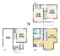 大阪市淀川区十八条2丁目　中古戸建　2ＳＬＤＫ
