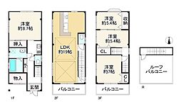 大阪市旭区中宮3丁目　中古戸建　4ＬＤＫ