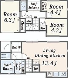 Ｒｅａｒ　Ｆｏｒｔｒｅｓｓ北浦和Ｂ 103