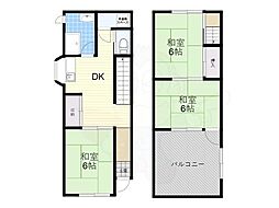 寝屋川市萱島東３丁目の一戸建て