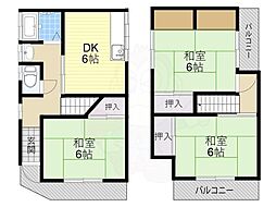 寝屋川市上神田１丁目の一戸建て