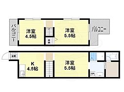 寝屋川市高柳５丁目の一戸建て