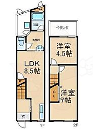 大久保町1丁目貸家