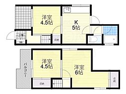 寝屋川市田井西町の一戸建て