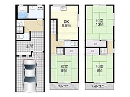 門真市舟田町の一戸建て