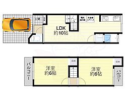 寝屋川市高倉２丁目の一戸建て