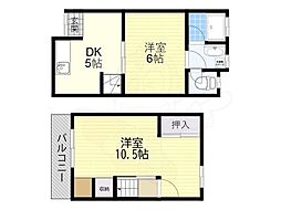 寝屋川市上神田2丁目の一戸建て