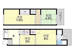 寝屋川市錦町の一戸建て