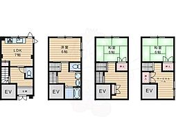 門真市新橋町の一戸建て