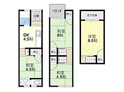 寝屋川市御幸東町の一戸建て