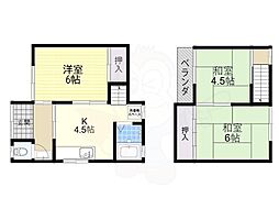 寝屋川市豊里町の一戸建て